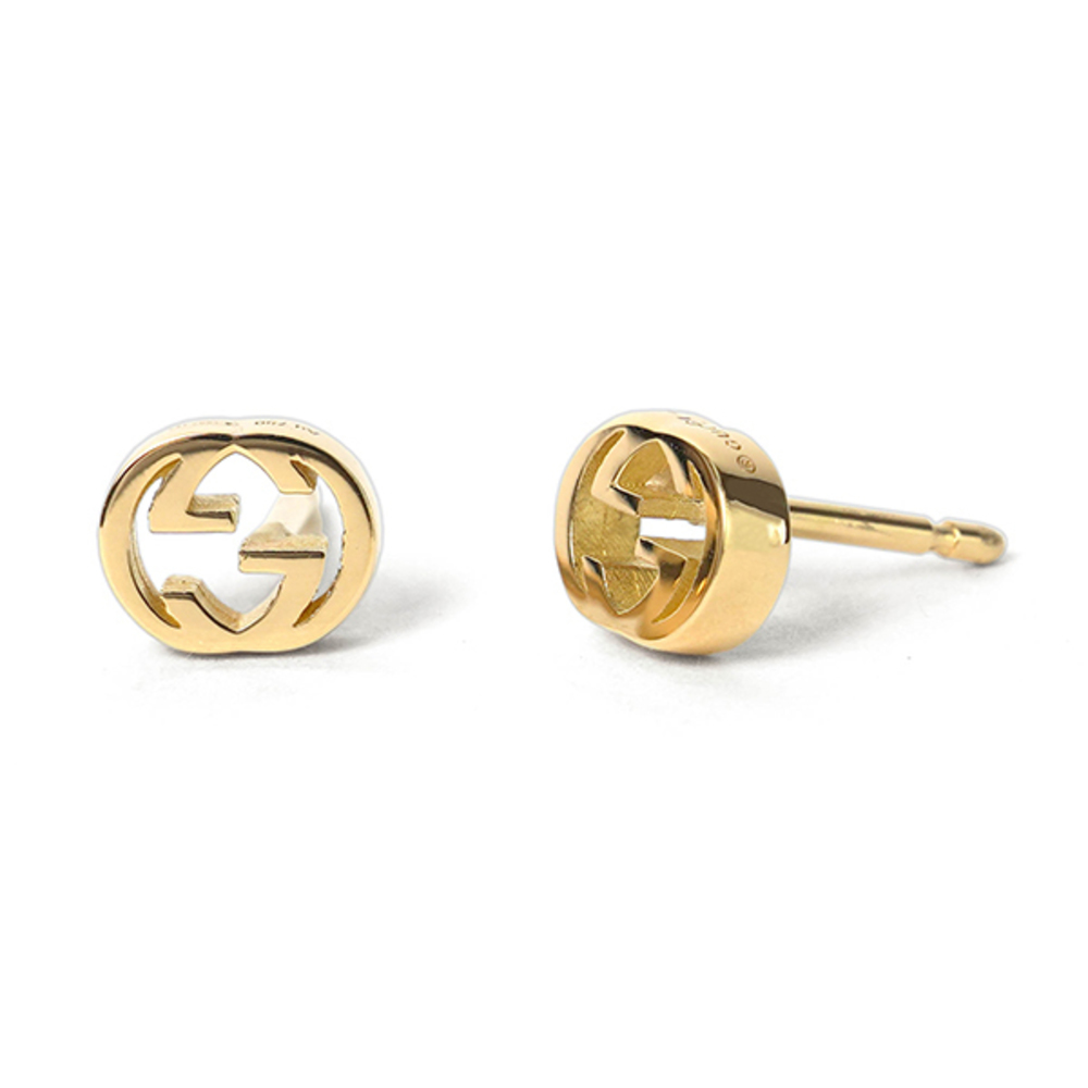Gucci Interlocking G Earrings Gold - image 4